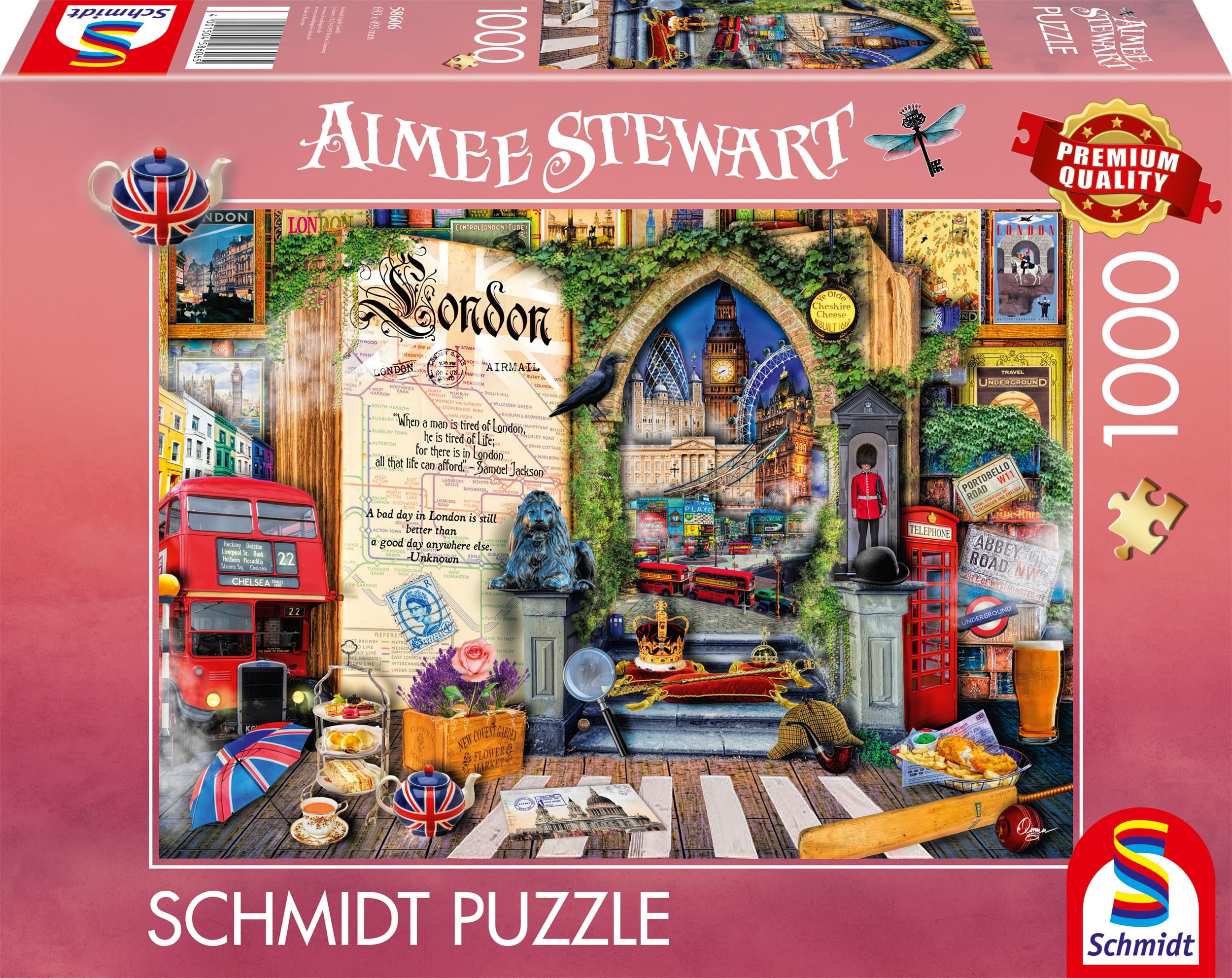 Amazon.com: Souvenir Memories of London - Aimee Steward Jigsaw
