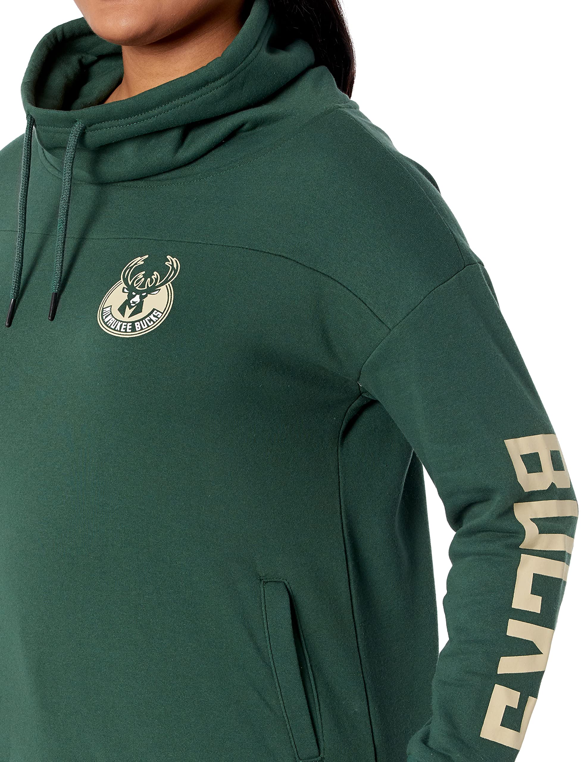 Ultra Game Damen Fleece Hoodie Pullover Sweatshirt Funnel NEC Vlies, Kapuzenpullover, Sweatshirt, Trichterhals