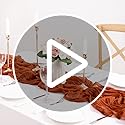 MLMC Fall Table Runner Thanksgiving Terracotta Cheesecloth Table Runner 10ft Gauze Rustic Burnt Orange Cheese Cloth Table Runner 35x120 Inches for Fall Thanksgiving Events Decor - Image 4