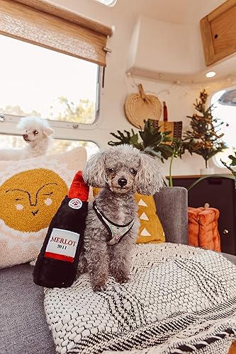 Miniatura 35 de ZippyPaws Happy Hour Crusherz- Juguetes interactivos para perros para mantenerlos ocupados, juguete chirriante de felpa para mascotas para todas