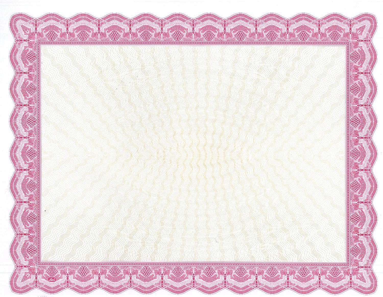 Goes 34605 Bison Series Blank Certificate | Pack of 500