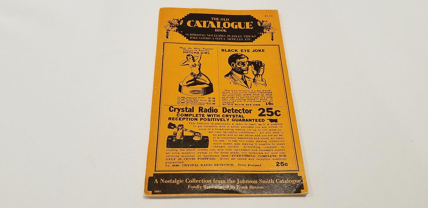 The old catalogue book a nostalgic collection from the Johnson Smith