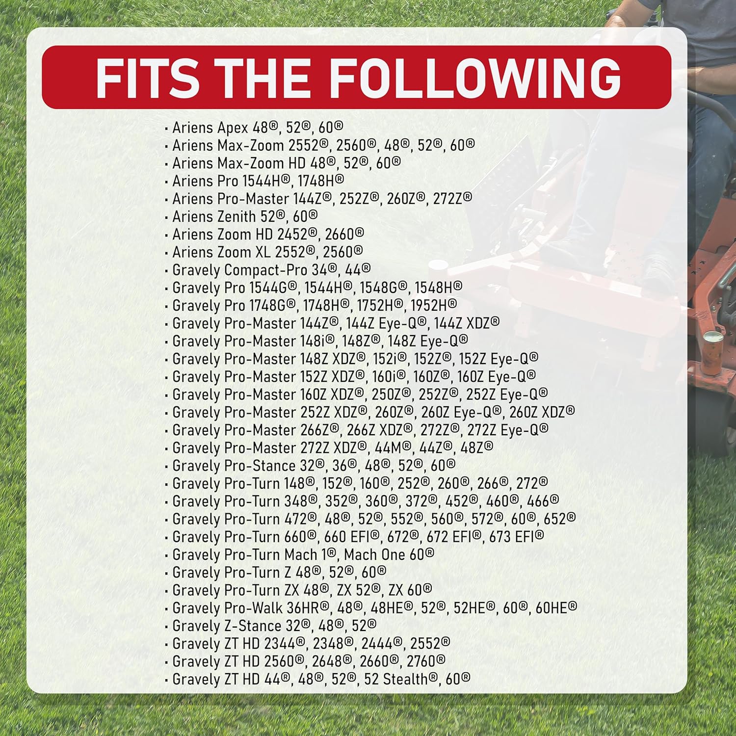 Replacement Deck Spindle Assembly - Compatible with Ariens and Gravely Mower Deck - Pro Master, Pro Stance, Pro Turn, ZT, Replaces 59202600, 59225700, 58810800, 58810800, 69219700, 285-300, 142300