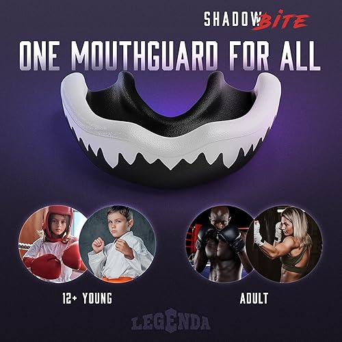 Miniatura 7 de Legenda Protector bucal de boxeo, artes marciales para boxeo, artes marciales, artes marciales, muay thai, BJJ, karate, kickboxing, talla única con