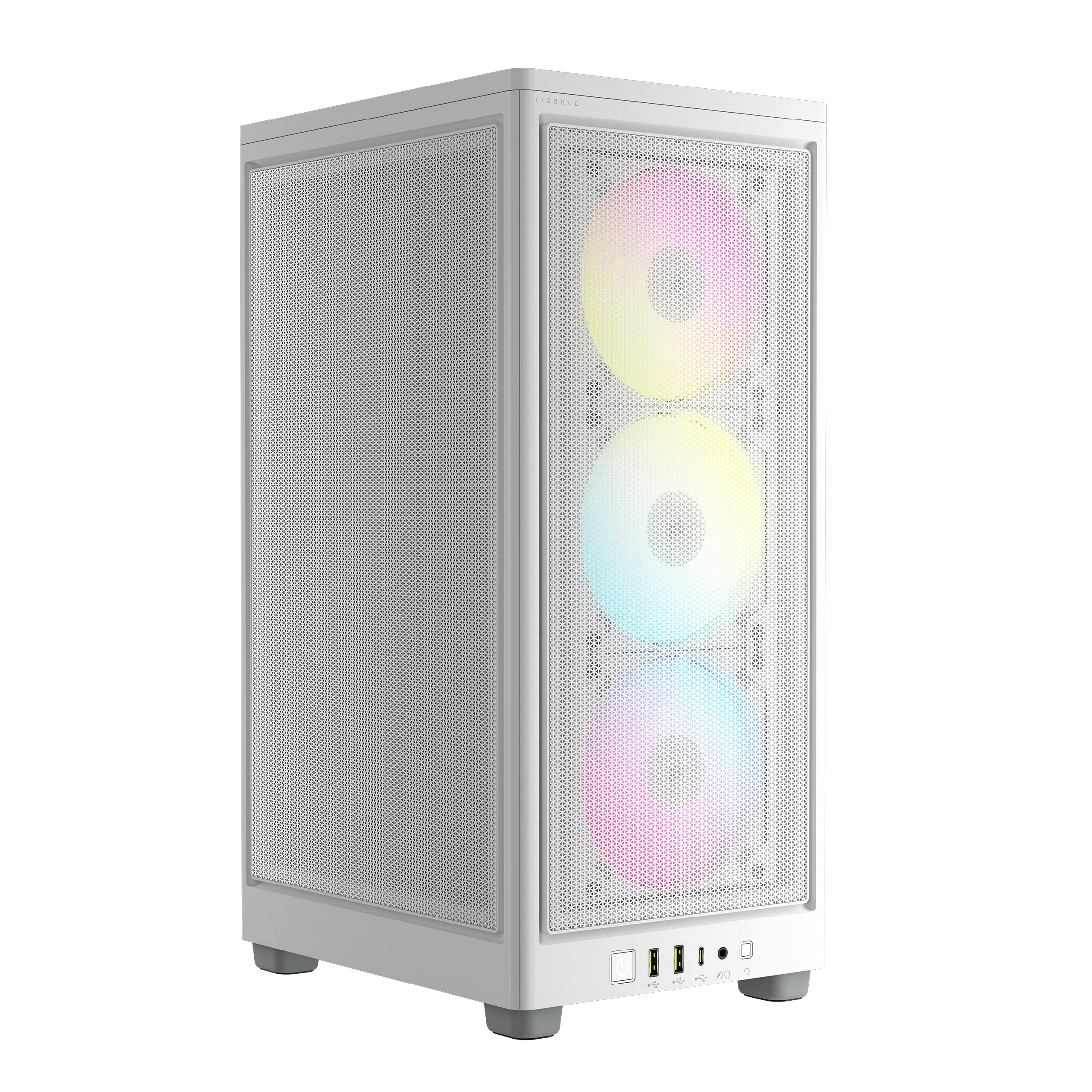 Corsair iCUE 2000D RGB Airflow ITX PCケース Corsair iCUE 2000D RGB Airflow Mini-ITX PC Case - Mini-ITX