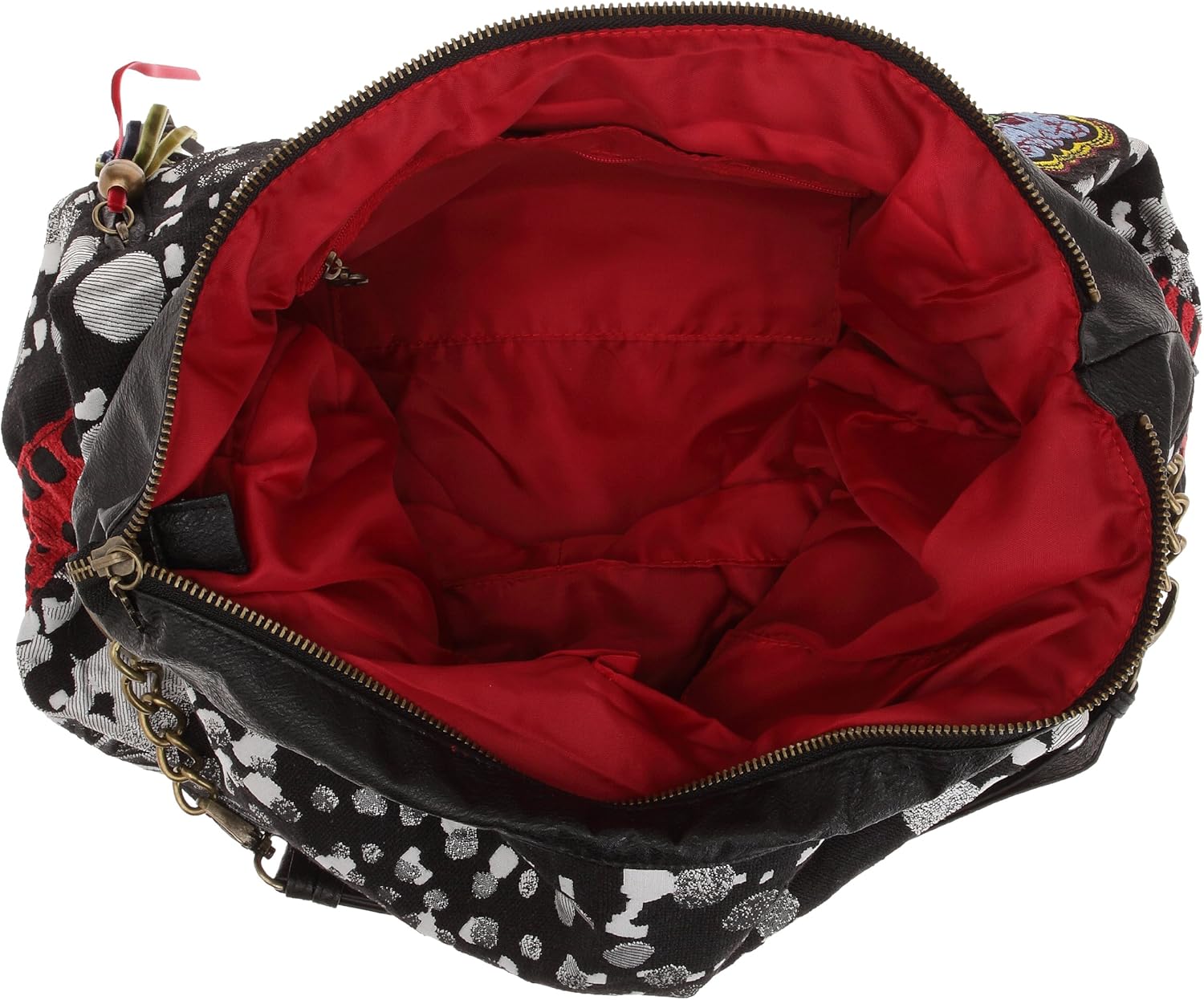 Desigual Women's Woven Bag, Negro
