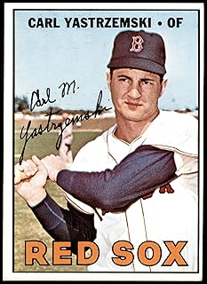 1967 Topps # 355 Carl Yastrzemski Boston Red Sox (Baseball Card) EX Red Sox