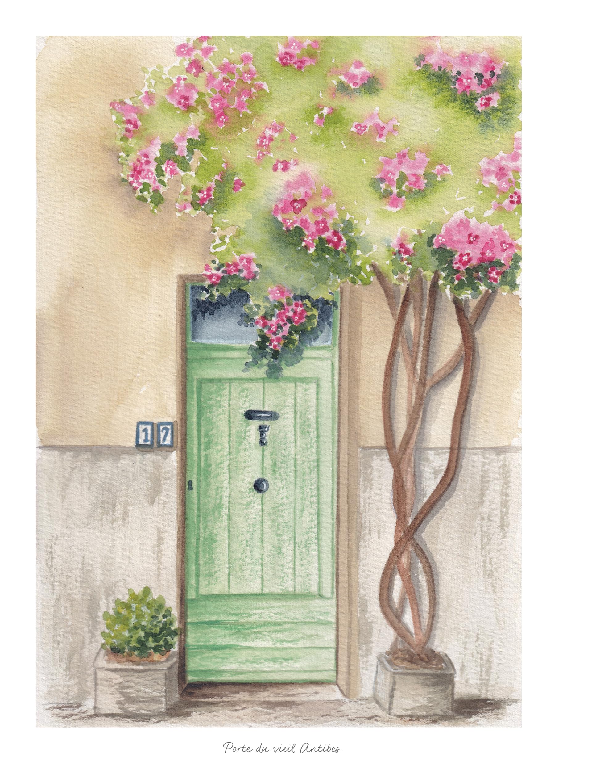 Planches & secrets d’artistes ! La côte d'Azur à l’aquarelle