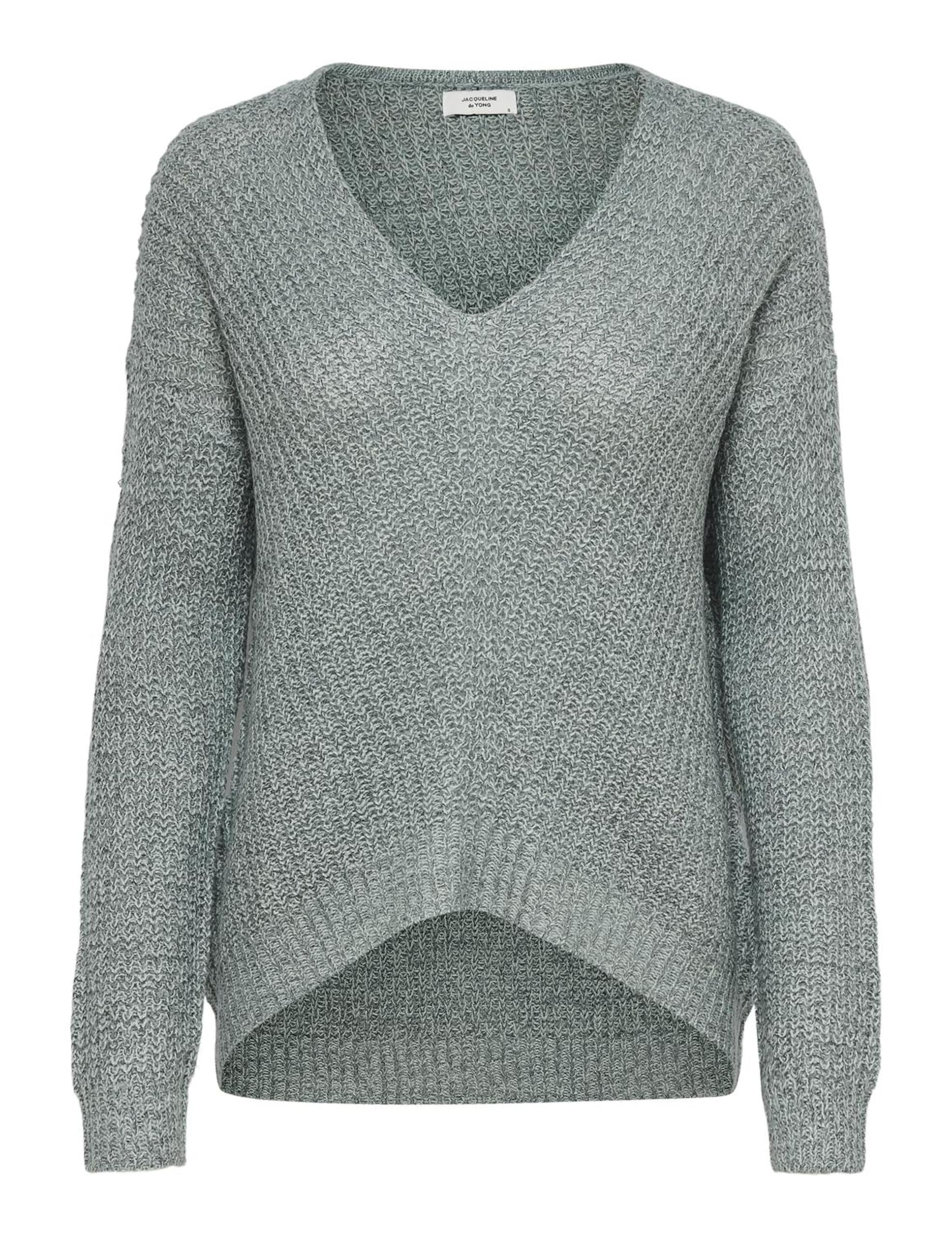 JDY Women's JDYNEW Megan L/S Pullover KNT NOOS Knitted Jumper, Abyss/Detail: w. Black Ply, S