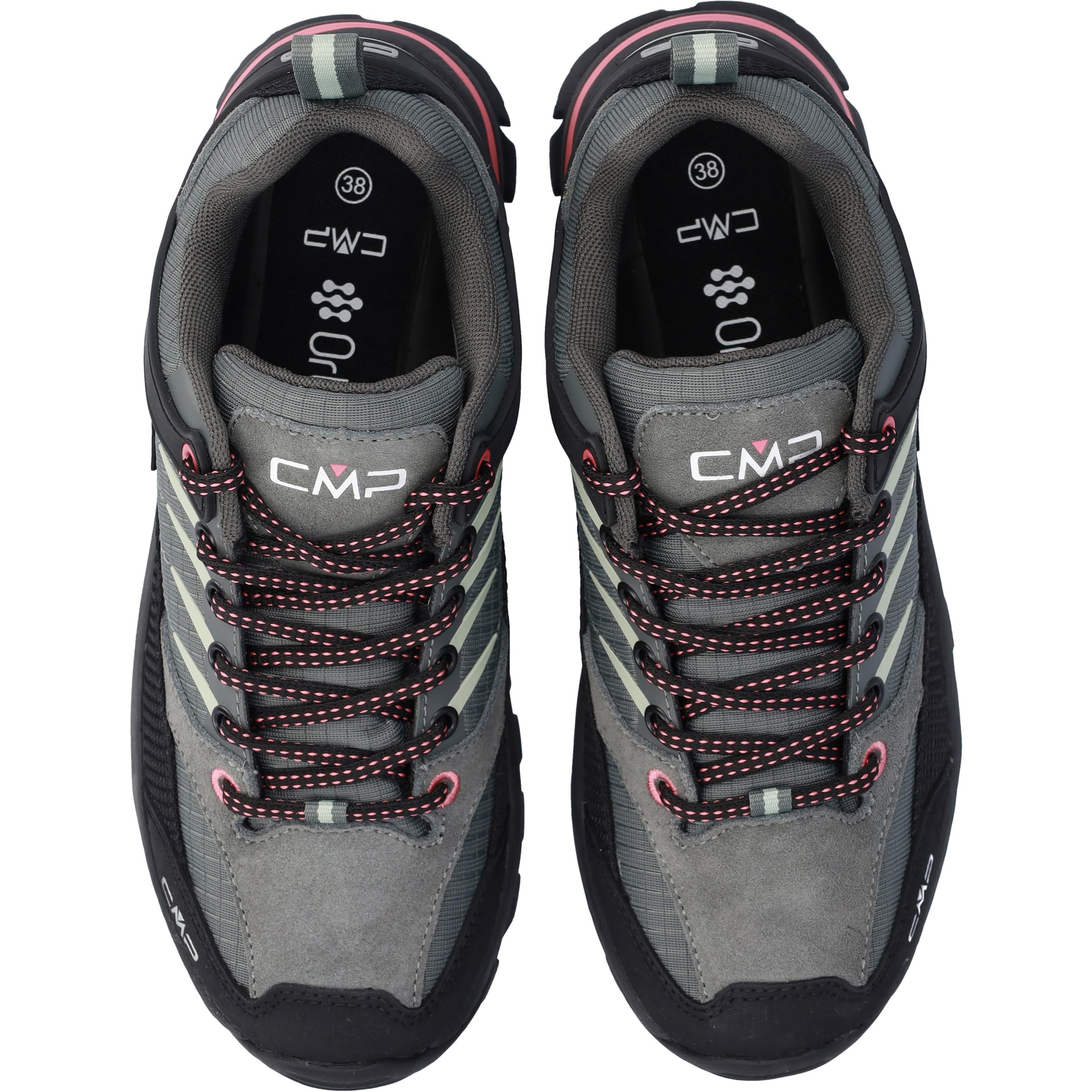 CMP Donna Rigel 2.0 Low WP Scarpe, Avocado-Coral, 39
