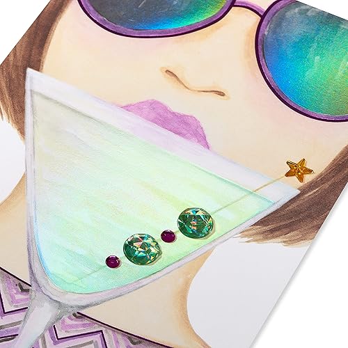 Miniatura 5 de Papyrus Tarjeta de cumpleaños para ella, diseñada por Bella Pilar (As Fabulous As You Are)