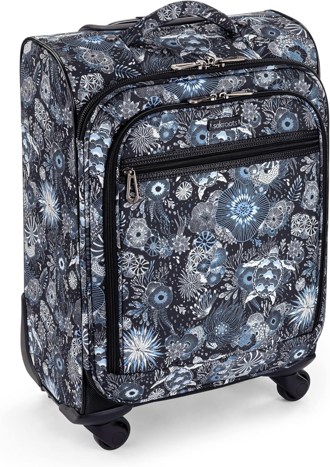 Sakroots On the Go 4 Piece Travel Bundle, Includes 21" Rolling Suitcase, Packable Large Tote, Medium & Small Pouches - Image 2