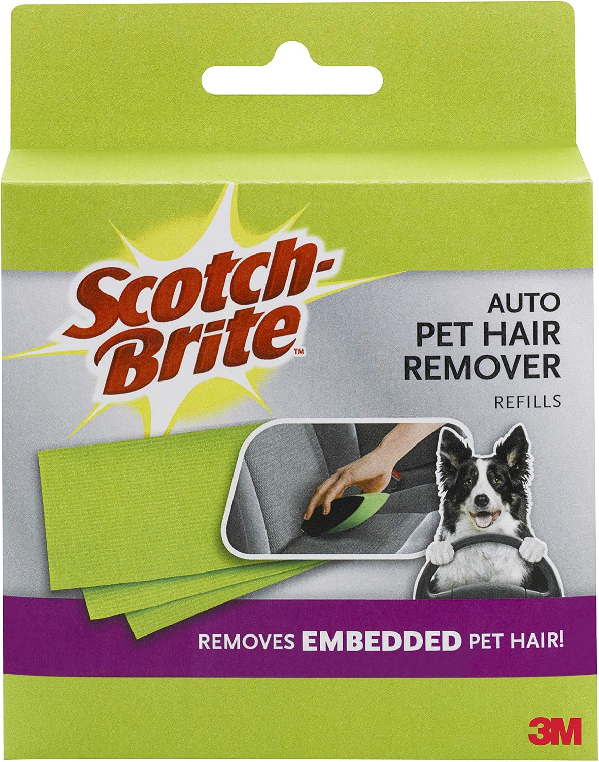 Scotch Fur Fighter Pet Hair Remover Refill, 8-Pack (879RF-8)