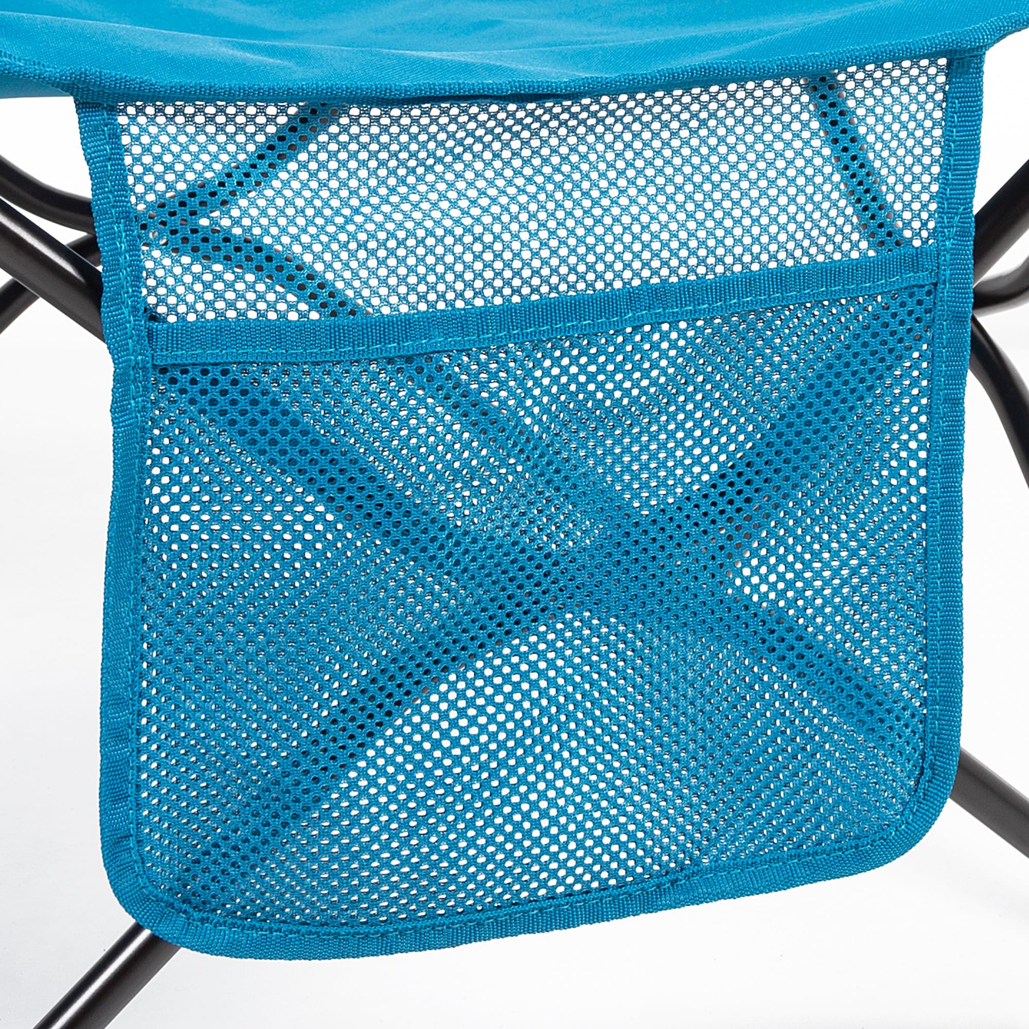 AKTIVE Cama Camping Plegable Azul Marino c/cojín (63042)