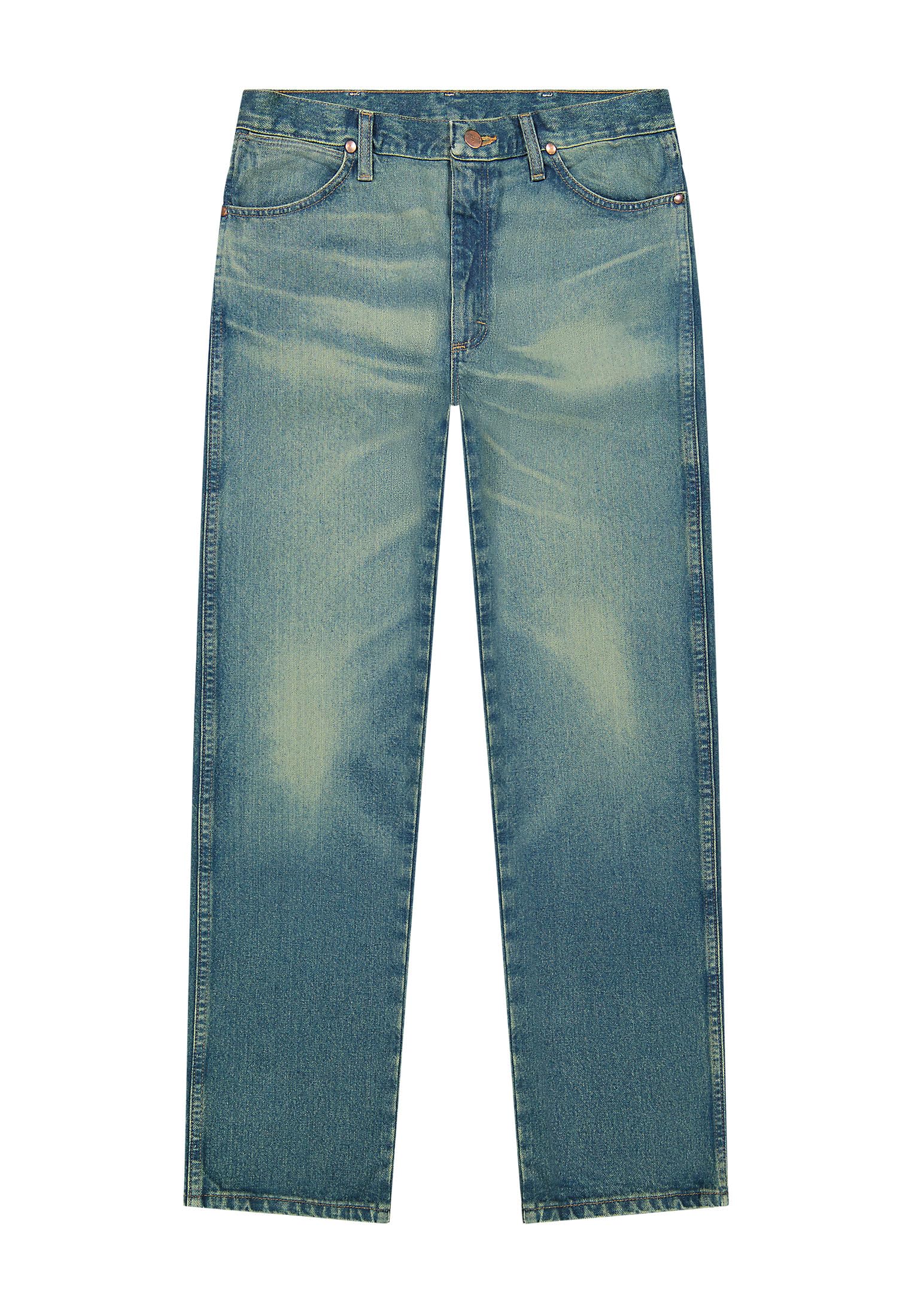 Wrangler Men's Jeans 13MWZ Original Regular Fit Straight Leg, Stormy, 33 W/32 L