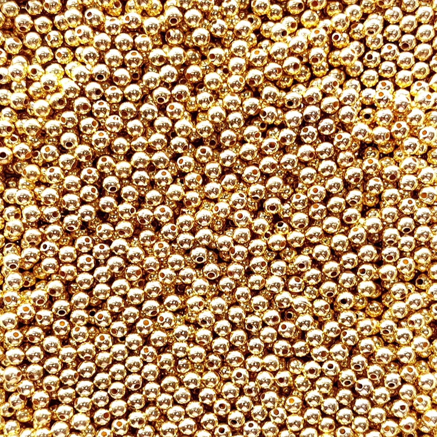 Utkarsh (Pack of 100 Gram) 4mm Golden Moti Balls Pearl Bead Craft Material for Artificial Jewelry Making, Earring, Necklaces, Bracelet Set for Girls and Women, Decoration Items, Art & Craftworks-image-18