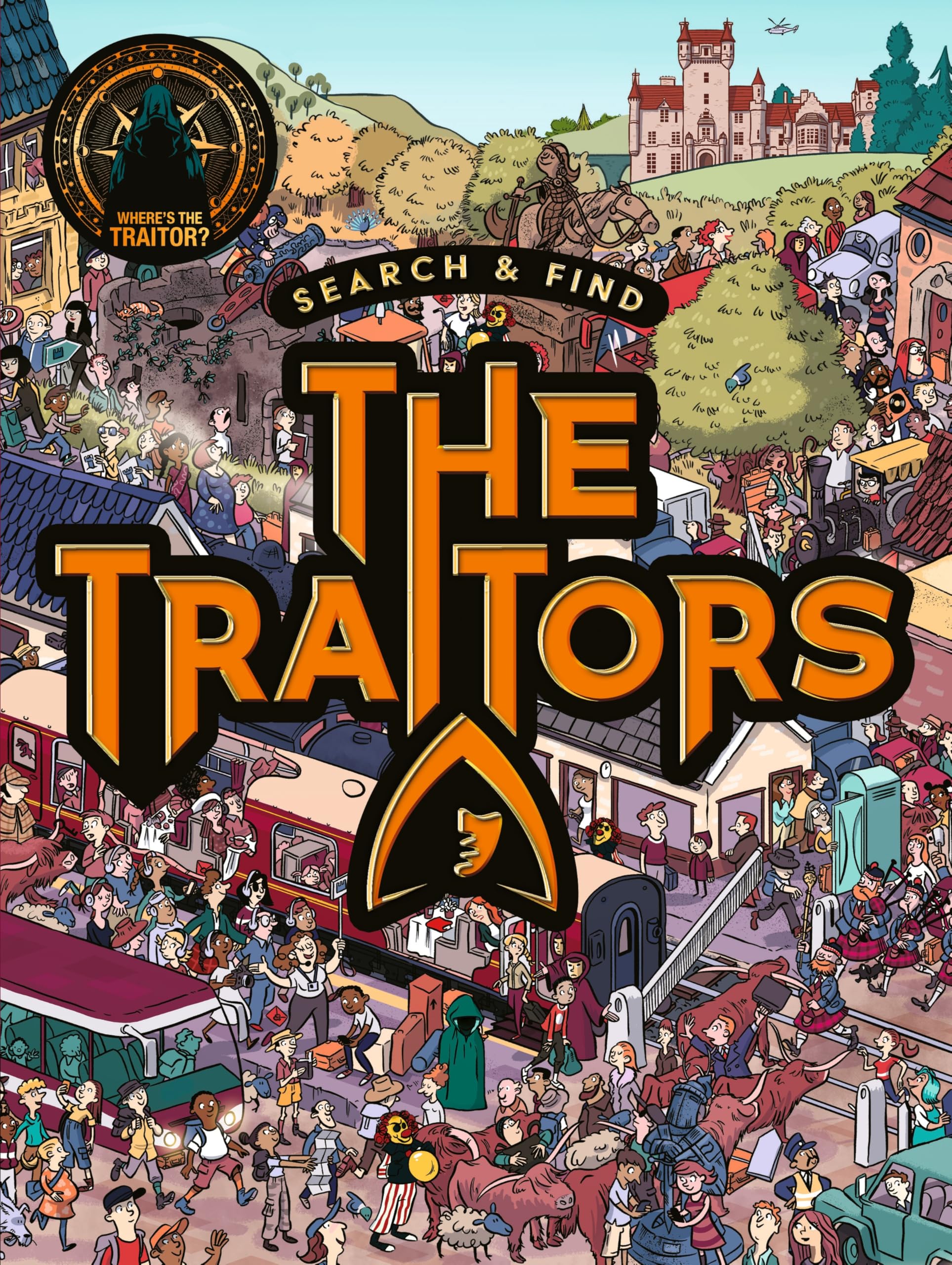Search and Find: The Traitors: The official puzzle book based on the gripping gameplay of The Traitors – The perfect gift for families, teens and adult fans of the hit TV show!