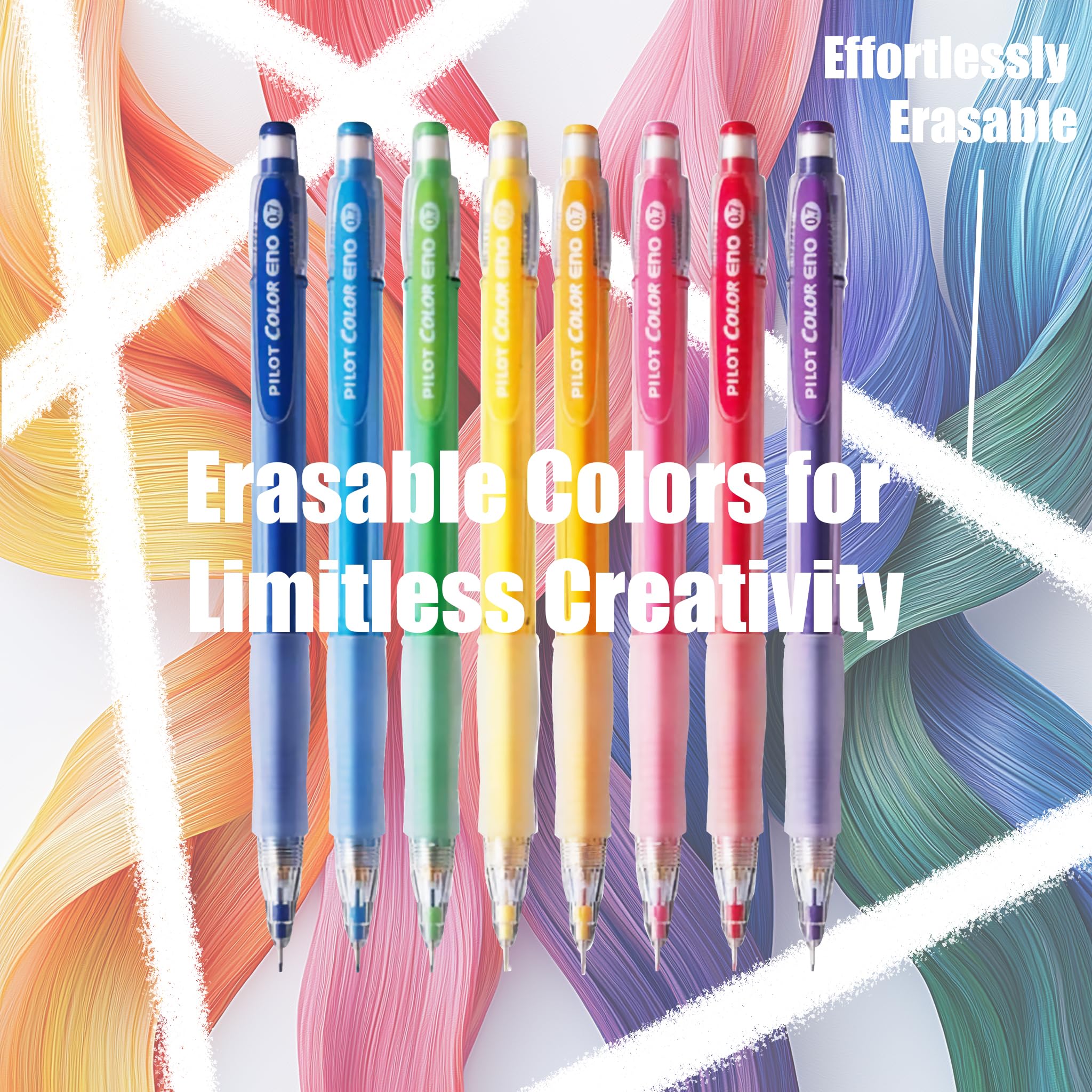 Amazon.com : Pilot Color Eno 0.7mm Erasable Mechanical Colored