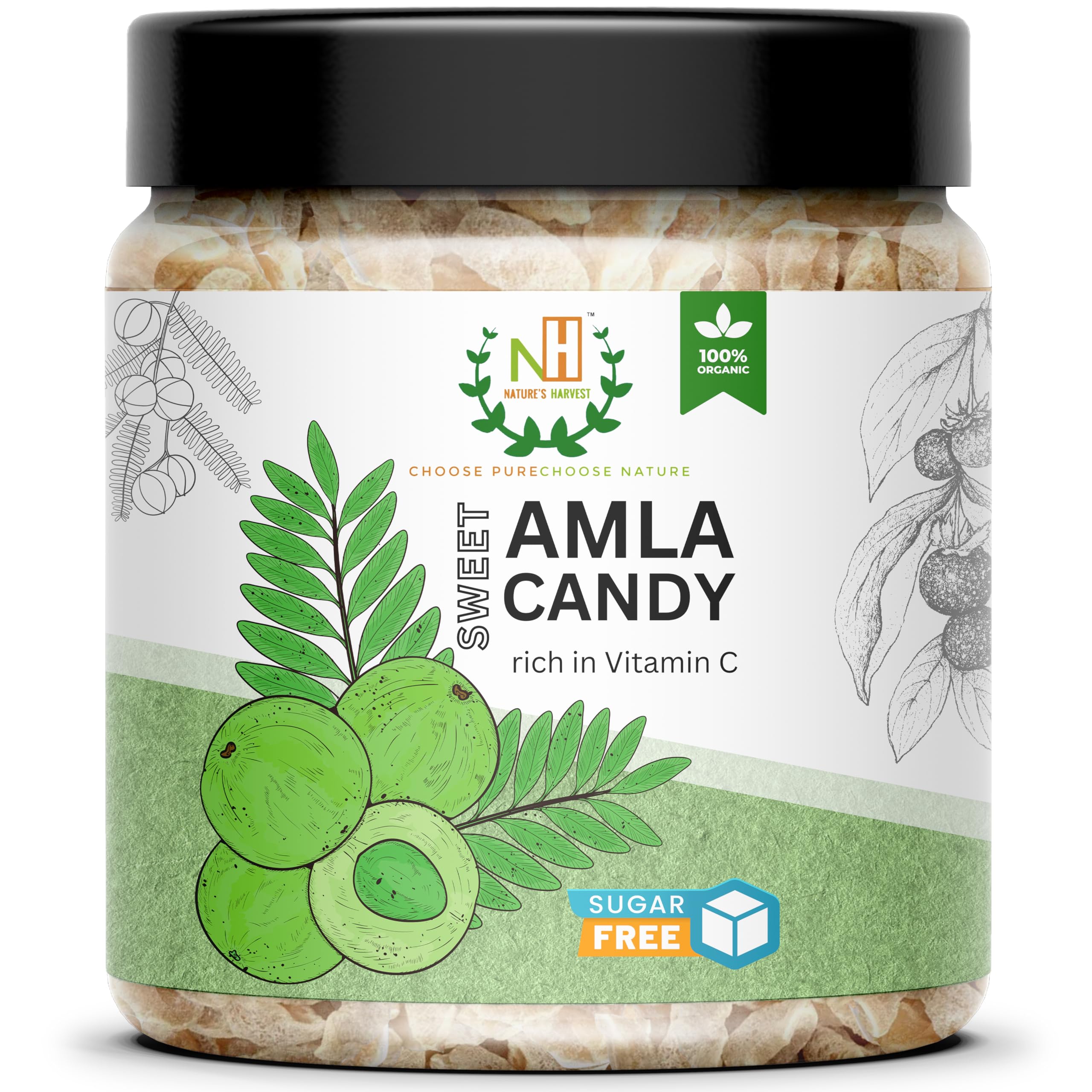Natures Harvest Dried Dry Sweet Amla Candy (Indian Gooseberry) (250gm) (B08VYQ481K) Amazon Price History, Amazon Price Tracker