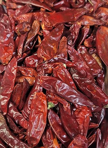Miniatura 6 de Naturejam Japones - Cápsulas de pimienta de chile entera de 2 libras a granel, pimienta mexicana picante y picante para comidas, masajes de carne o