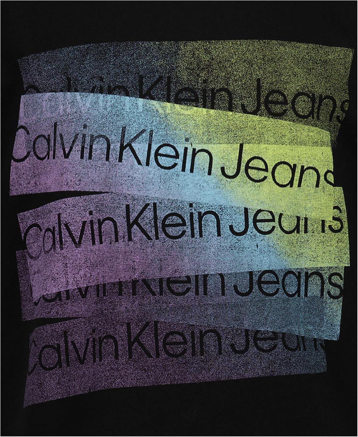Calvin Klein Boys' Short Sleeve Graphic Crew Neck T-Shirt, Comfortable, Relaxed Fit - Image 4