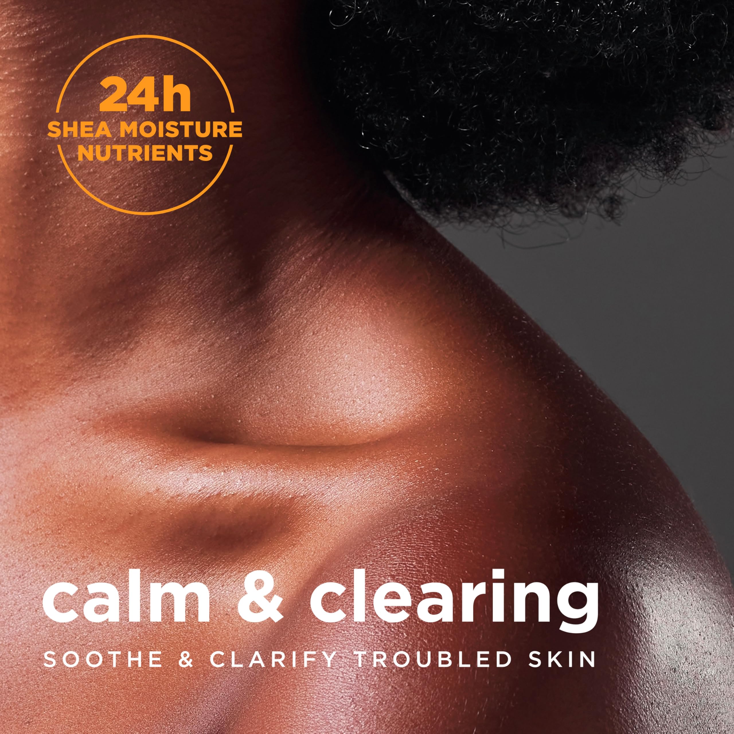 SheaMoisture Bar soap African Black Soap 4 count Soothe and Clarify Skin Soothing and Clarifying bar soap with 24h shea moisture nutrients for Healthy, Glowing Skin 8 oz