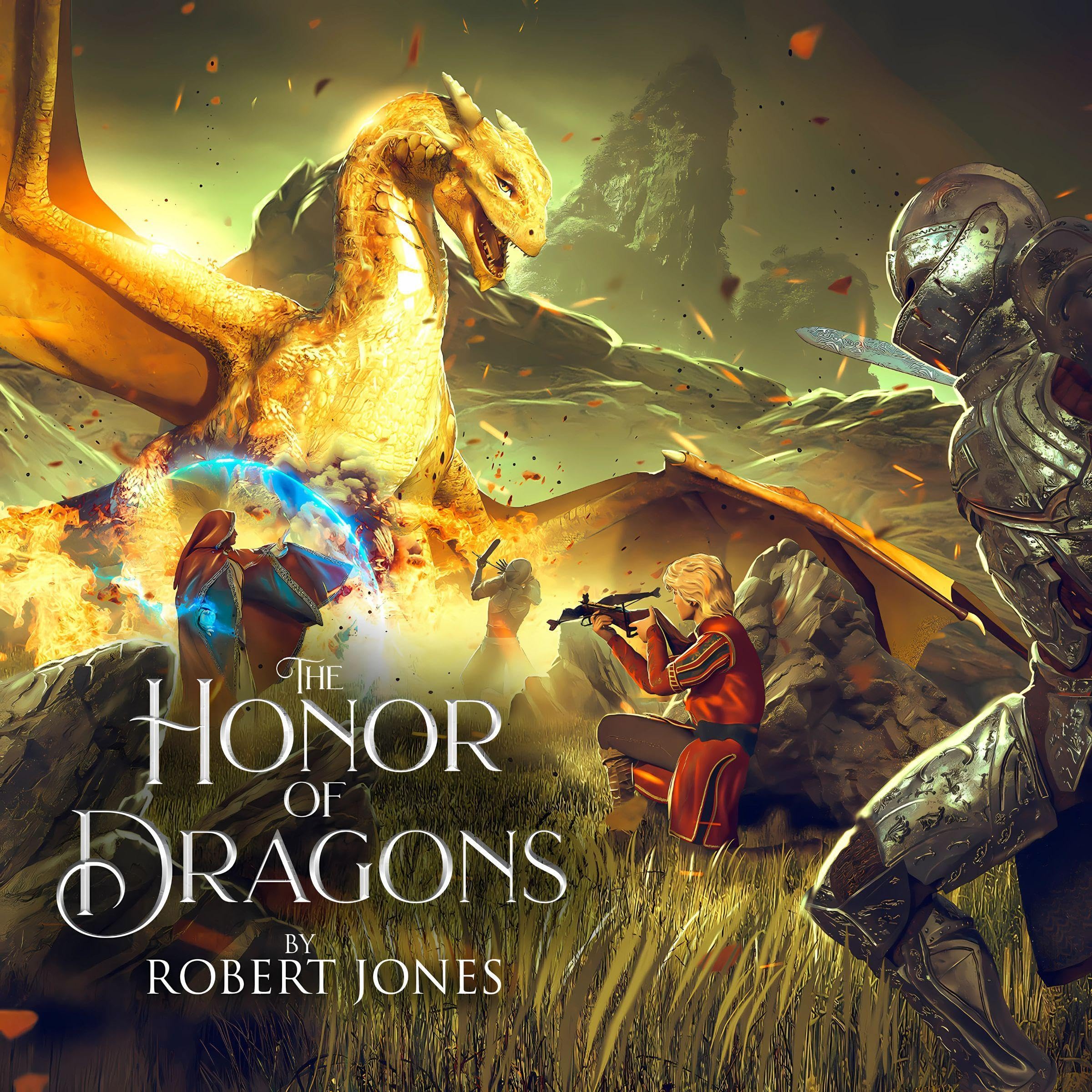 Cover art for The Honor of Dragons