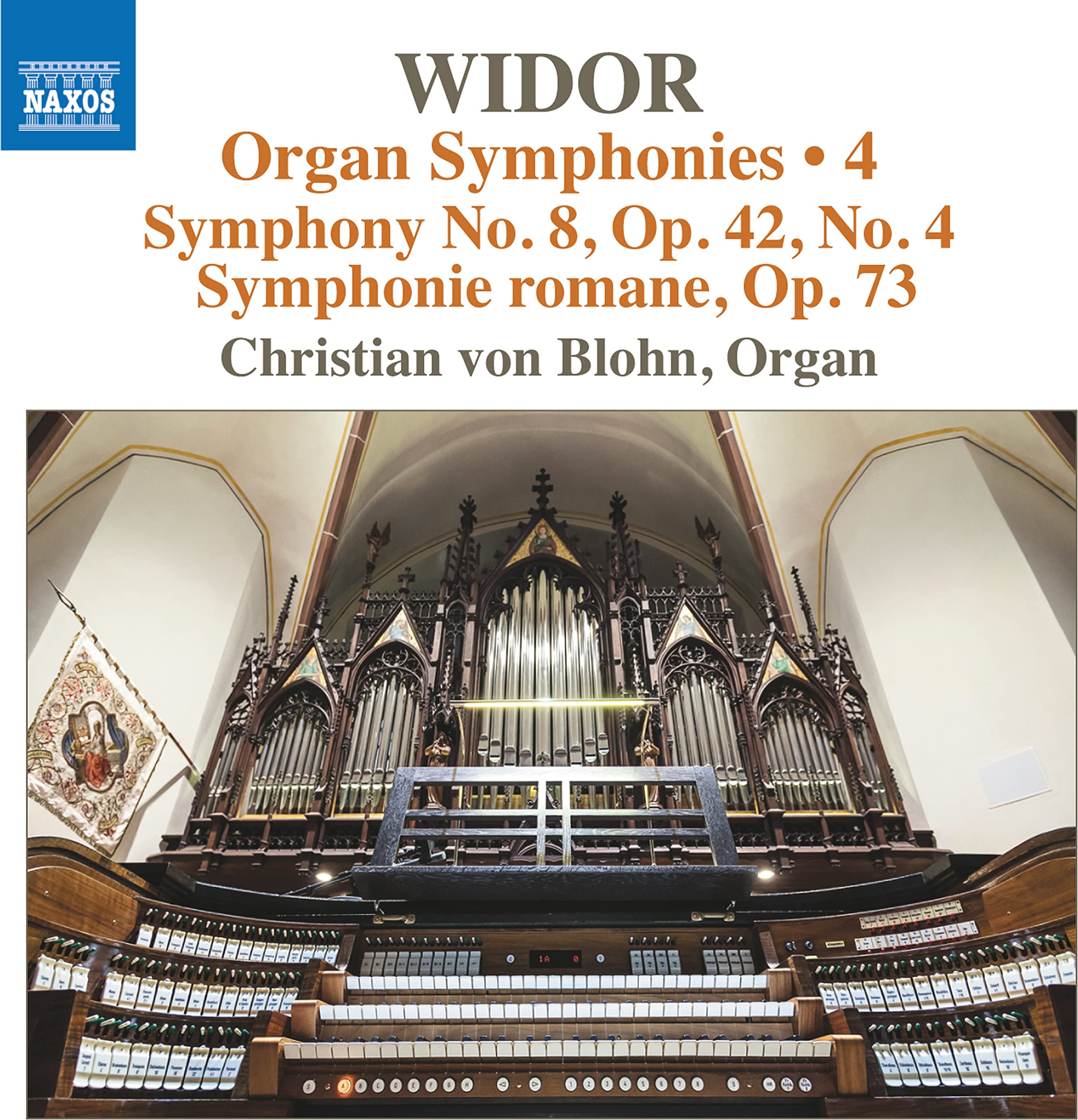 Charles-Marie Widor: Organ Symphonies, Vol. 4 - Symphony No. 8 Op. 42 No. 4, Symphonie romane Op. 73