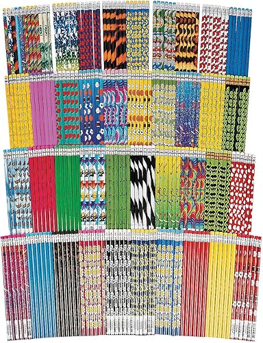 Mega surtido de lápices premios, incentivos y lápices, 250 piezas