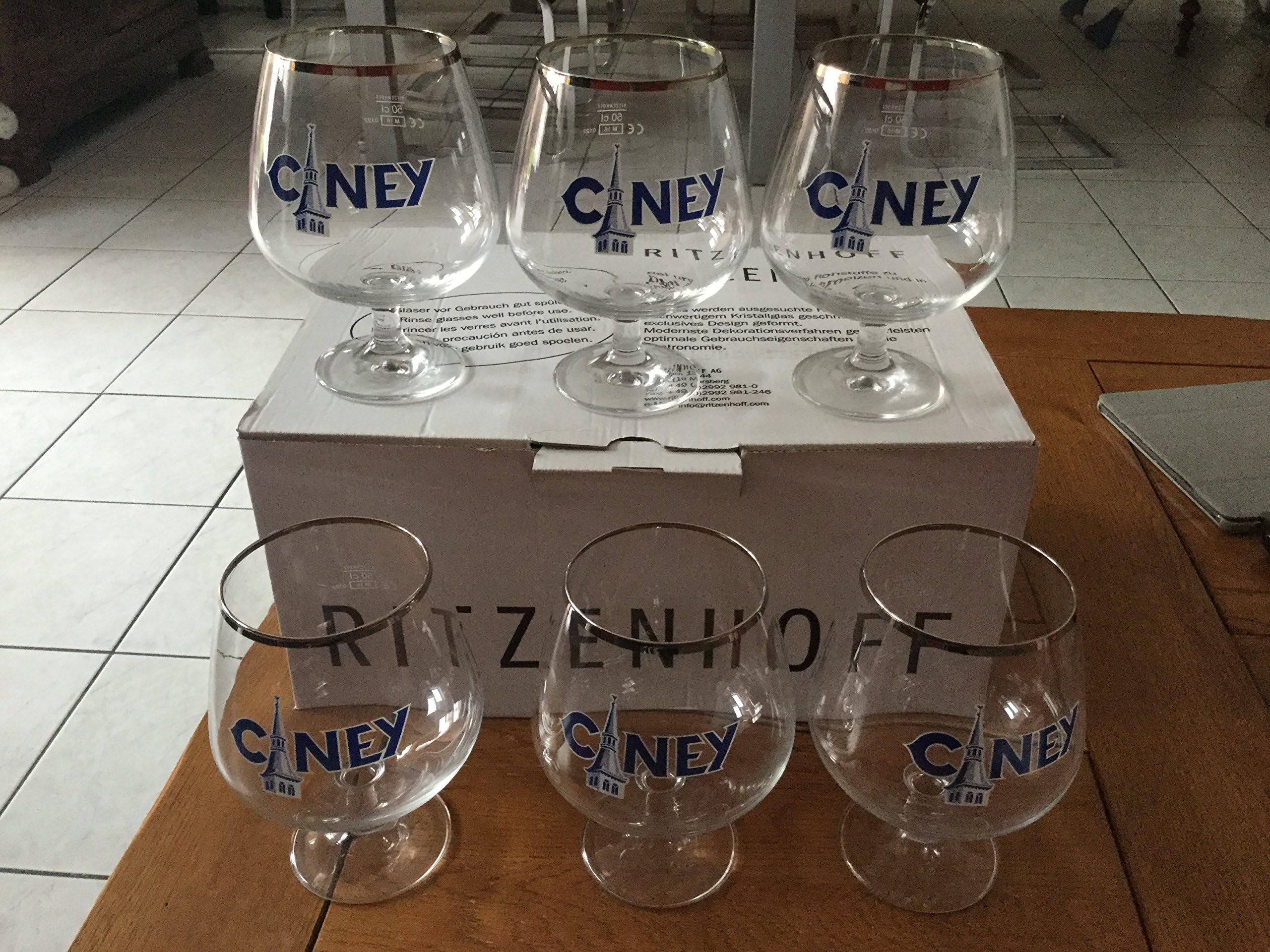 Verre à Bière Ciney, Transparent, Occasion
