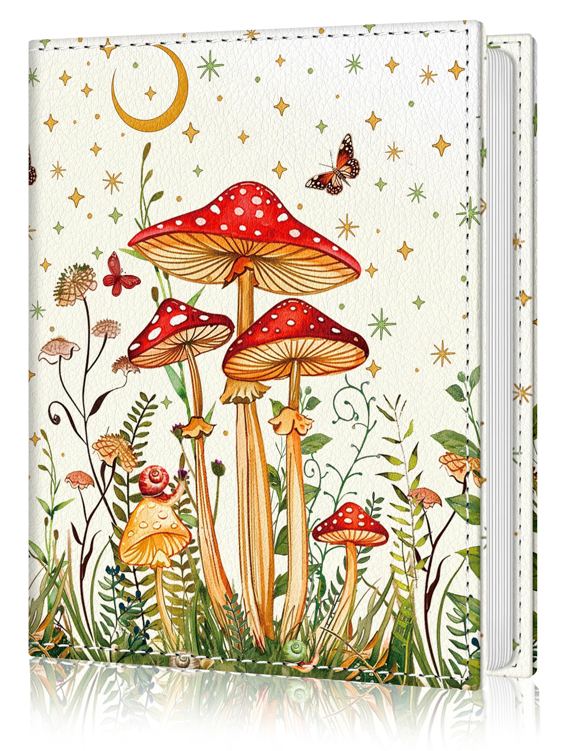 Photo Album 4x6, 56 Pockets Small Picture Book Mushroom