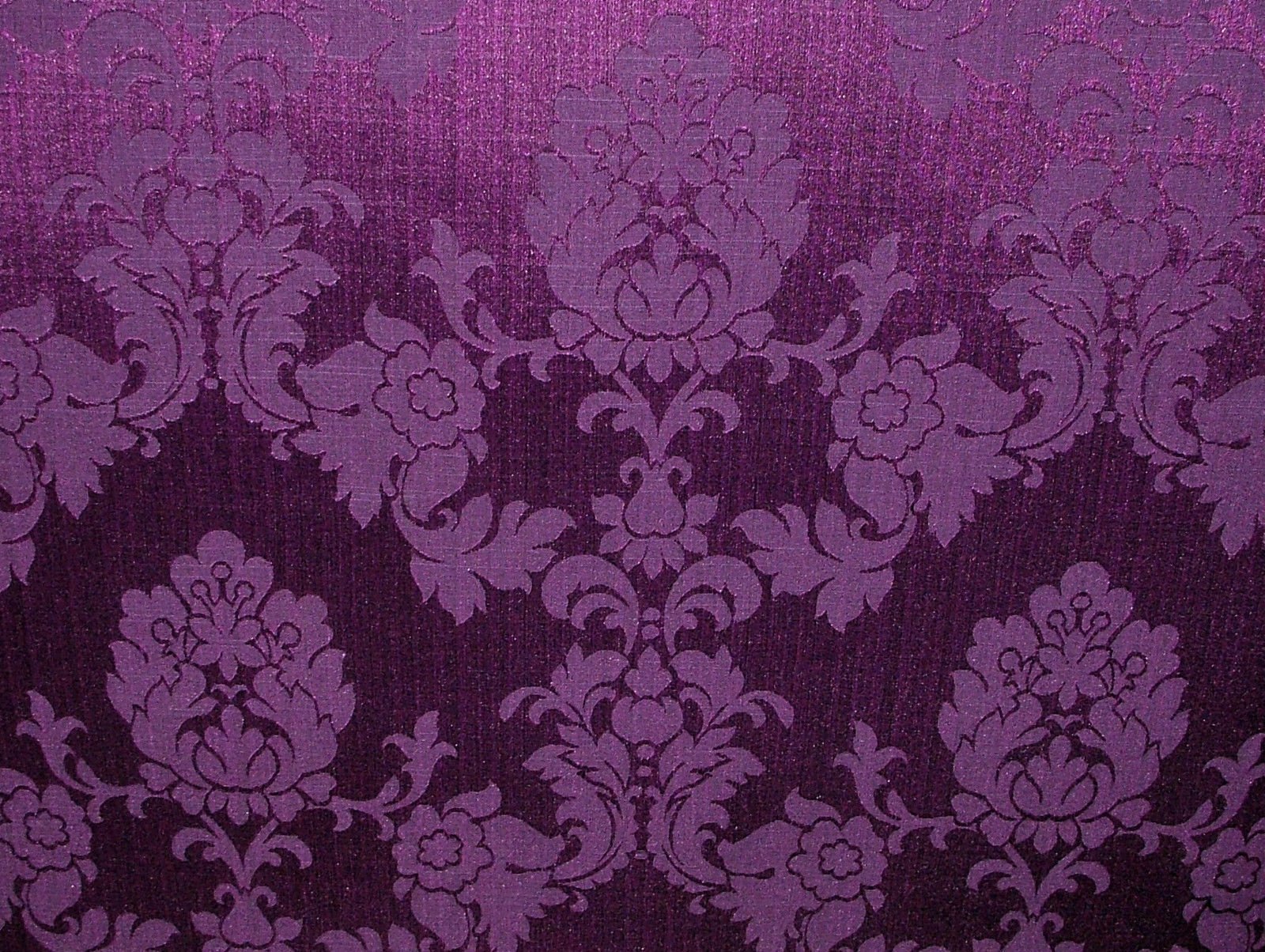 Pandoras Upholstery Cadburys Purple Madagascar Designer Curtain Brocade Damask Upholstery Soft Furnishing Fabric Per Half Metre