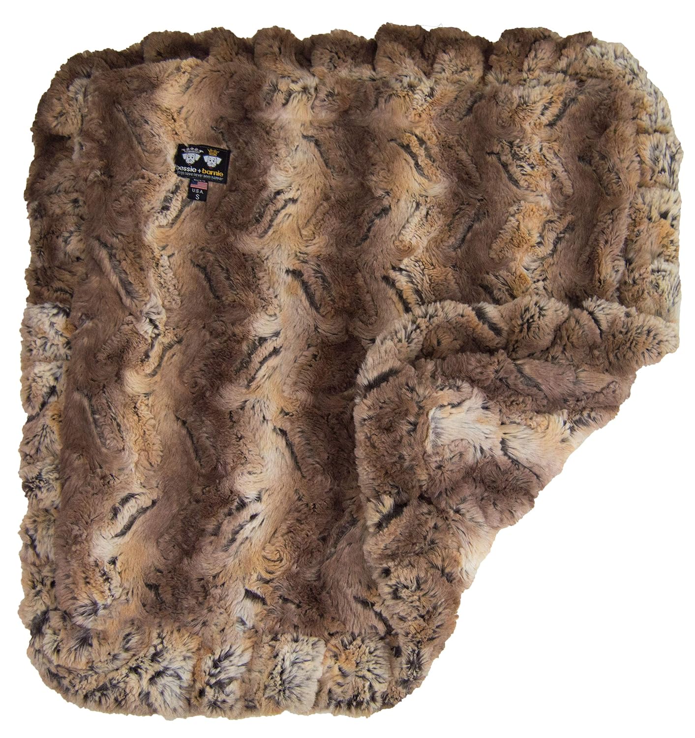 BESSIE AND BARNIE Simba (Ruffles) Luxury Ultra Plush Faux Fur Pet, Dog, Cat, Puppy Super Soft Reversible Blanket (Multiple... - Review, Price and Buying Guide