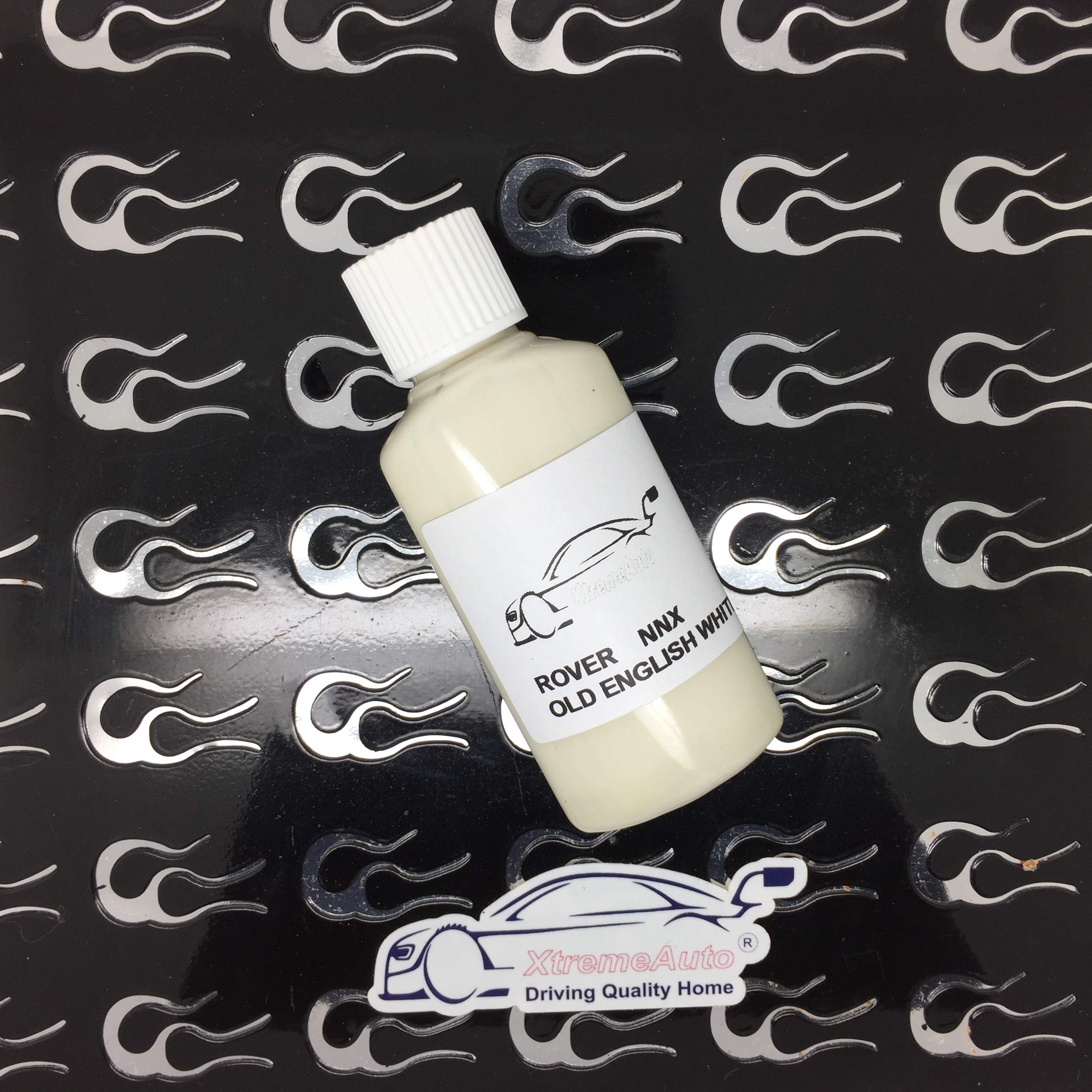 Xtremeauto Touch Up Old English White Nnx Paint Repair Kit 30Ml Scratch Chip Brush (Touch Up)