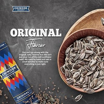 Chinook Seedery Original Flavor 1.5oz (Pack of 36) & Smokehouse BBQ 4oz (Pack of 3) Combo - Roasted Jumbo Sunflower Seeds - Keto Snacks - Best For Snack Packs - Gluten Free, Non GMO Snack Food Gifts
