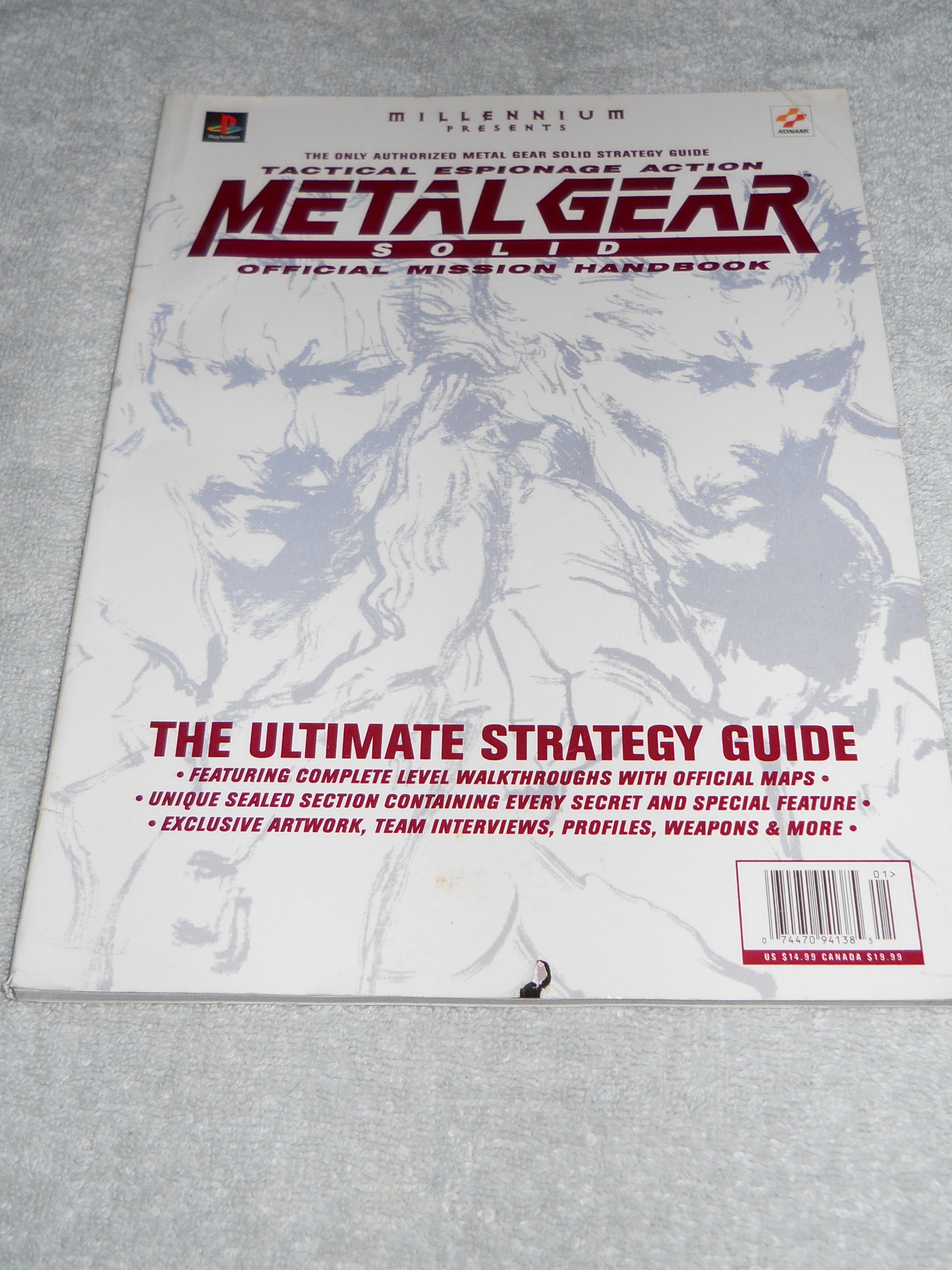 Metal Gear Solid: Official Mission Handbook (Authorized Official Strategy Guide)
