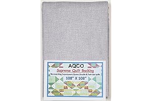 AQCO Supreme Seamless Quilt Backing in Blender Gray (King Size, 108"x108")