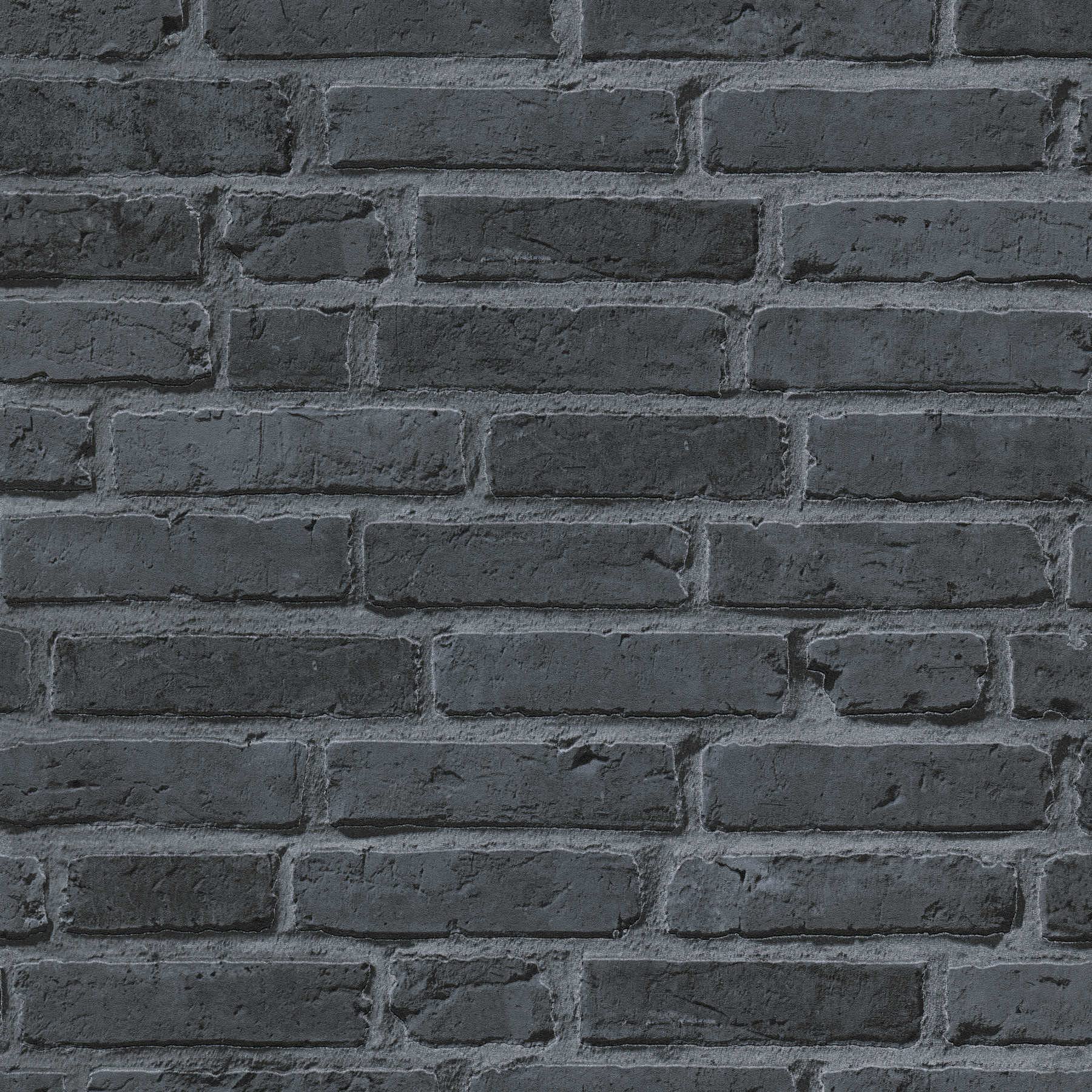Ricco M1-No.890 - Carta da parati in pietra 3D, Rivestimenti Pareti Effetto Pietra, Colore Nero, per Soggiorno, Cucina, Camera da Letto