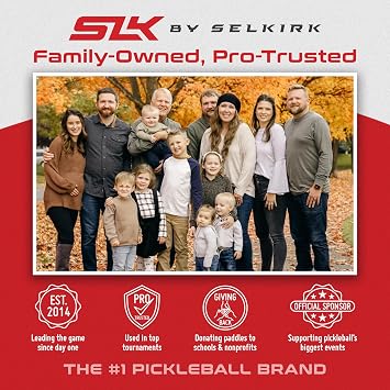 Selkirk Sport Atlas Raw Carbon Fiber Pickleball Paddles | Midweight Pickleball Paddle with Polymer Honeycomb Core | USAPA Approved Carbon Fiber Face for Spin and Control