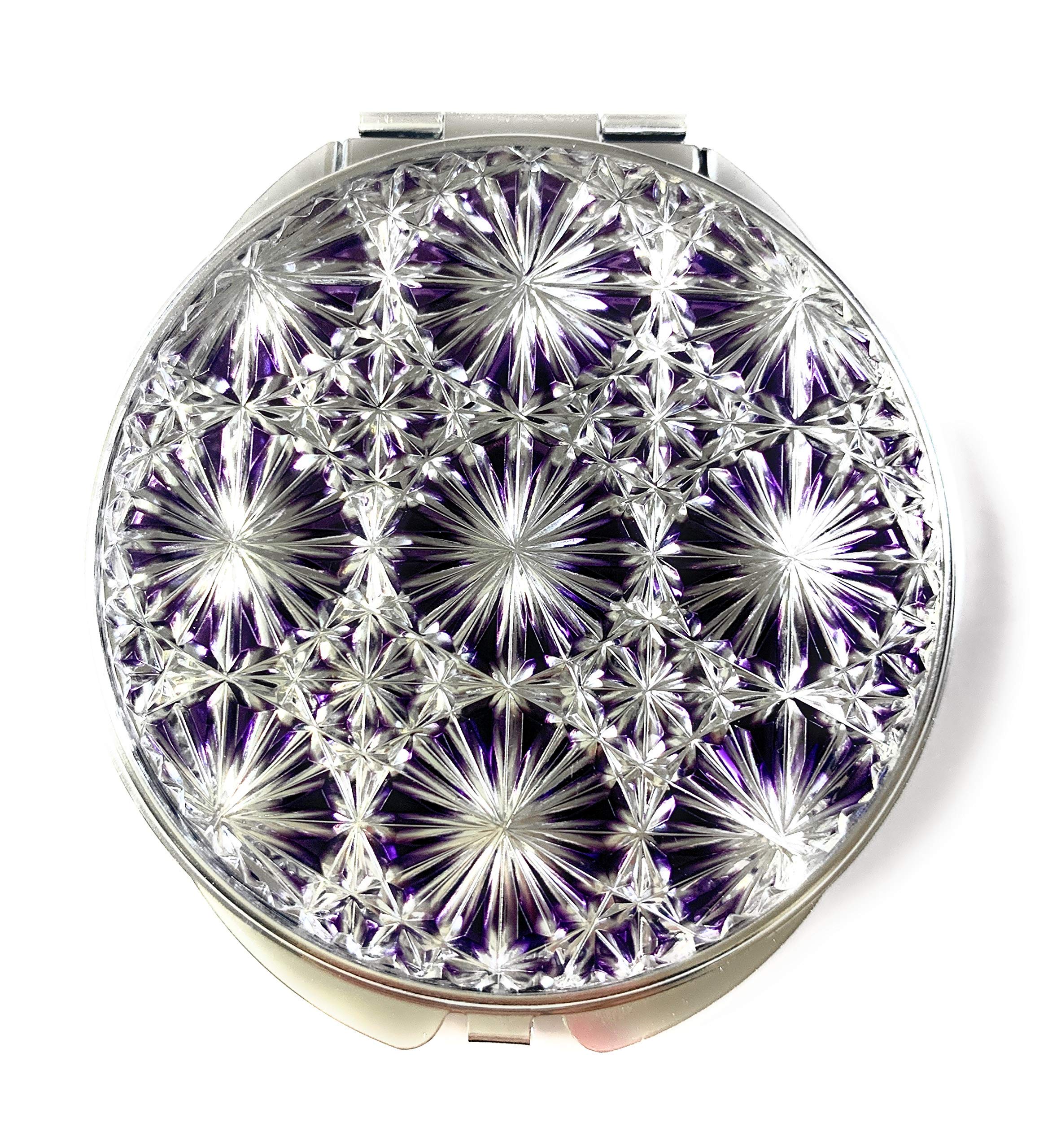 東京切子コンパクトミラー　星姫　 Silver 東京切子コンパクトミラー 星姫 Silver | iichi 日々の暮らしを