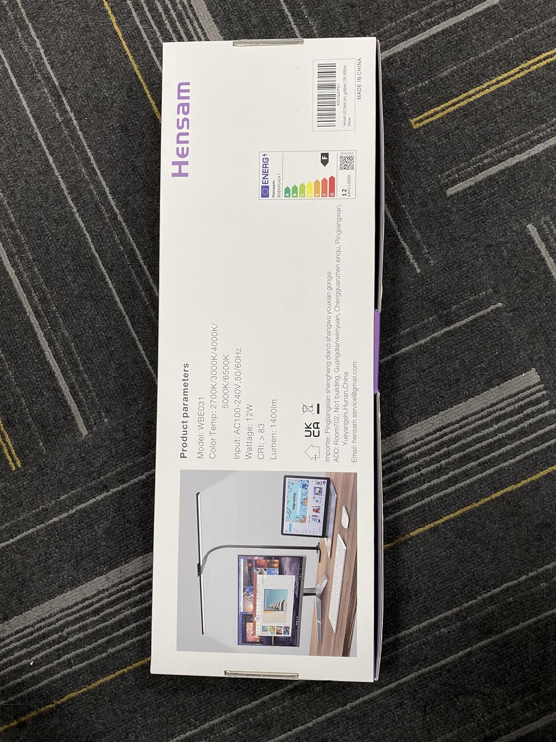 Hensam LED Desk Lamp for Office,Double Head Desk Light with Clamp,Monitor Light Bar 5 Color Modes,Table Lamp for Study,Bedroom,Work,Task,Touch Control,Reading,Eye-Caring,Adpter,12W,1400lumen 11 917OwwSjHhL. AC SL1500