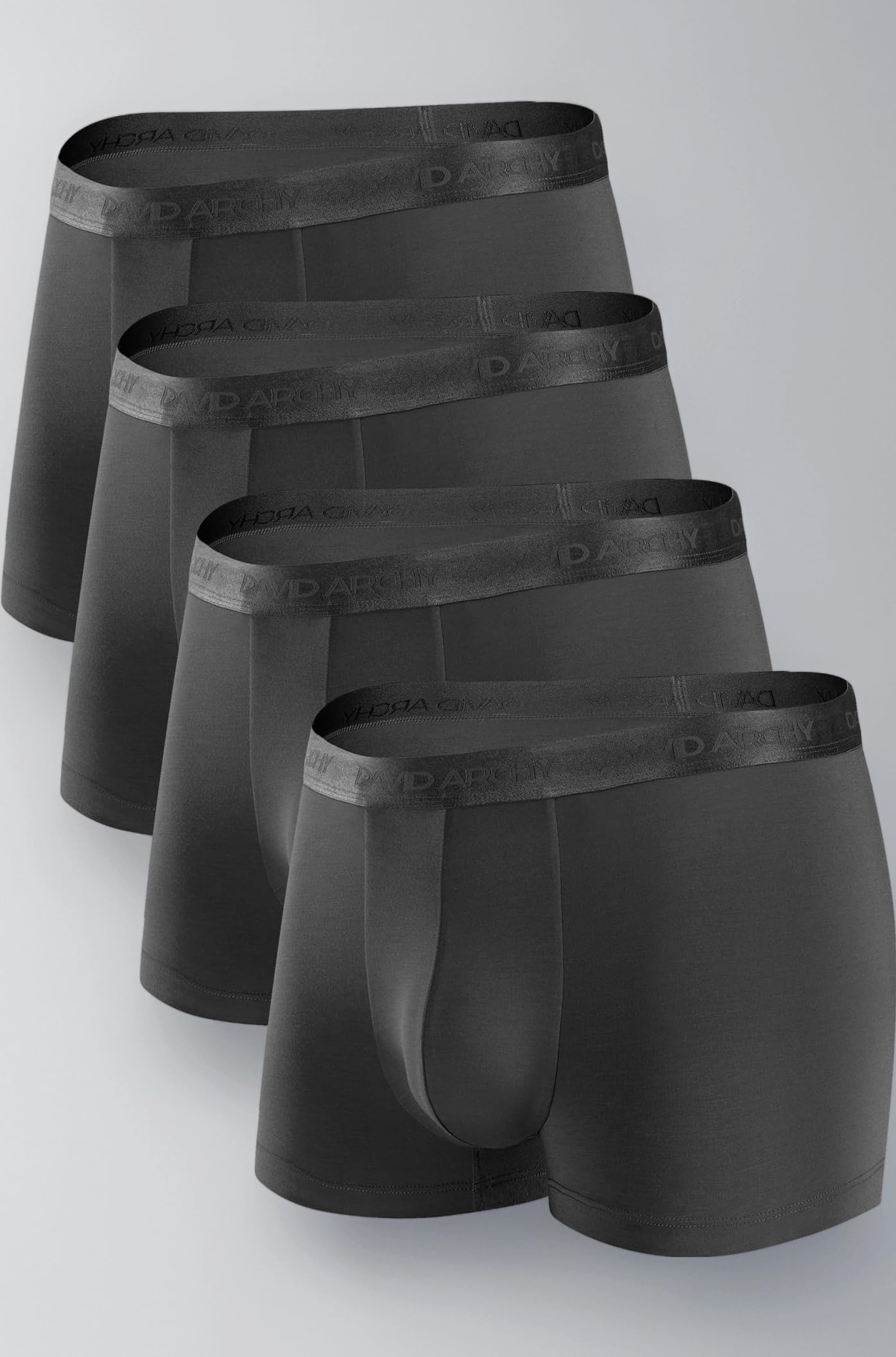 Men's Underwear Soft Micro Modal Trunks 3 or 4 Pack