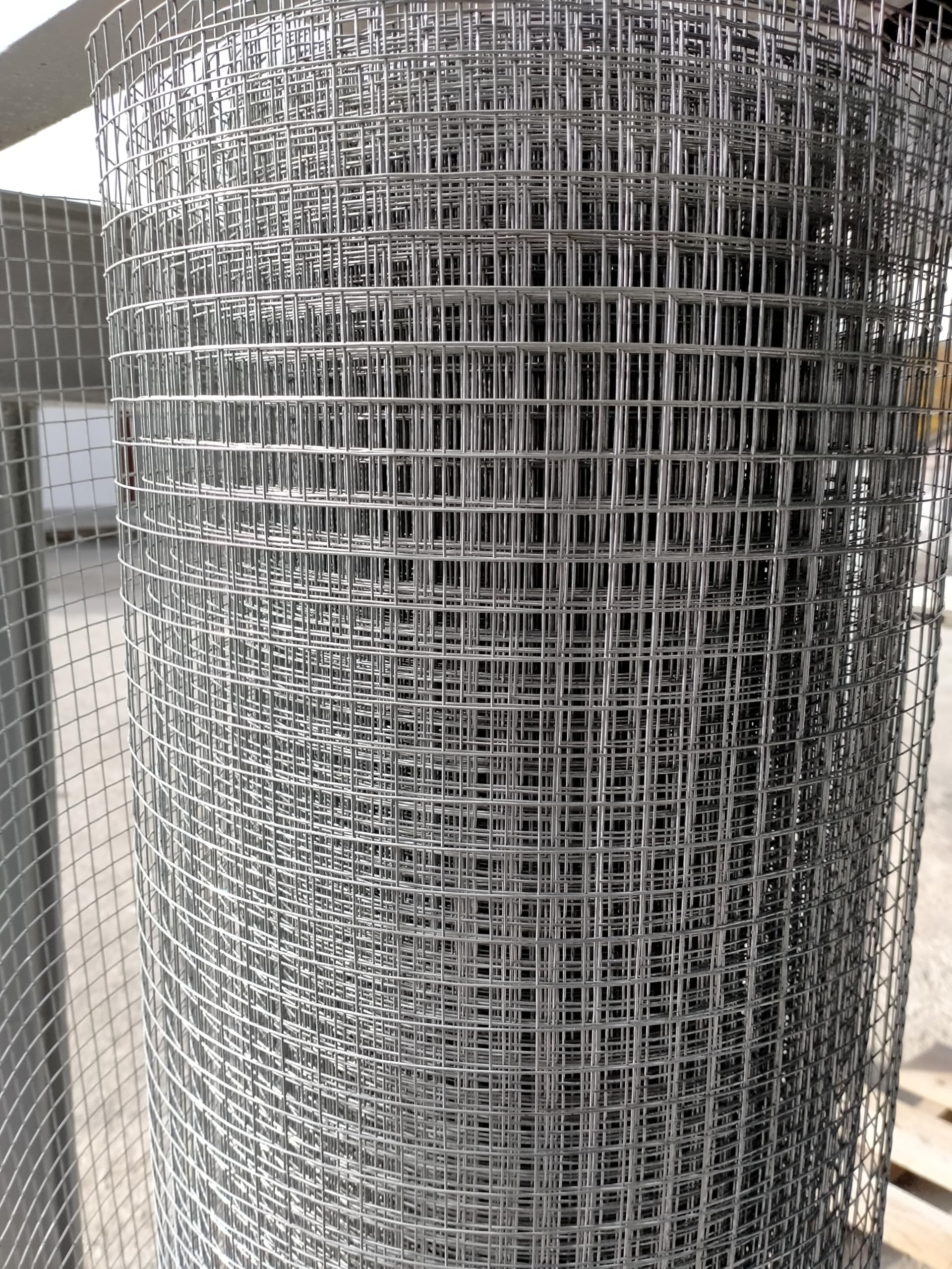 RETE ELETTROSALDATA ZINCATA 12X12 VOLIERA RECINZIONE (ALTEZZA CM 100 METRI 25)