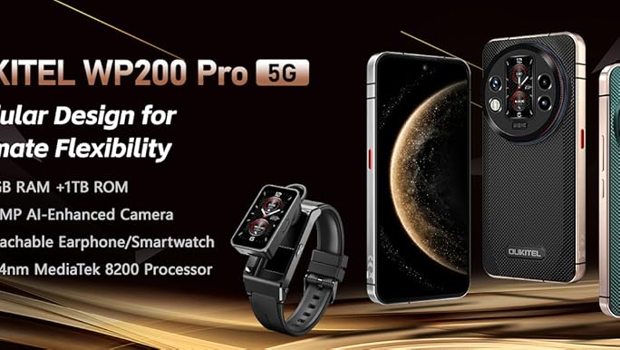 OUKITEL WP200 Pro 5G スマートフォン Amazon.com: OUKITEL WP200 Pro 5G Rugged Smartphone Unlocked