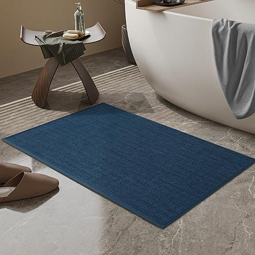 Miniatura 49 de Alfombra de Baño, Goma Antideslizante de Secado Rápido Absorbente Alfombras de Baño Delgadas que Caben Debajo de la Puerta Alfombras de Piso de