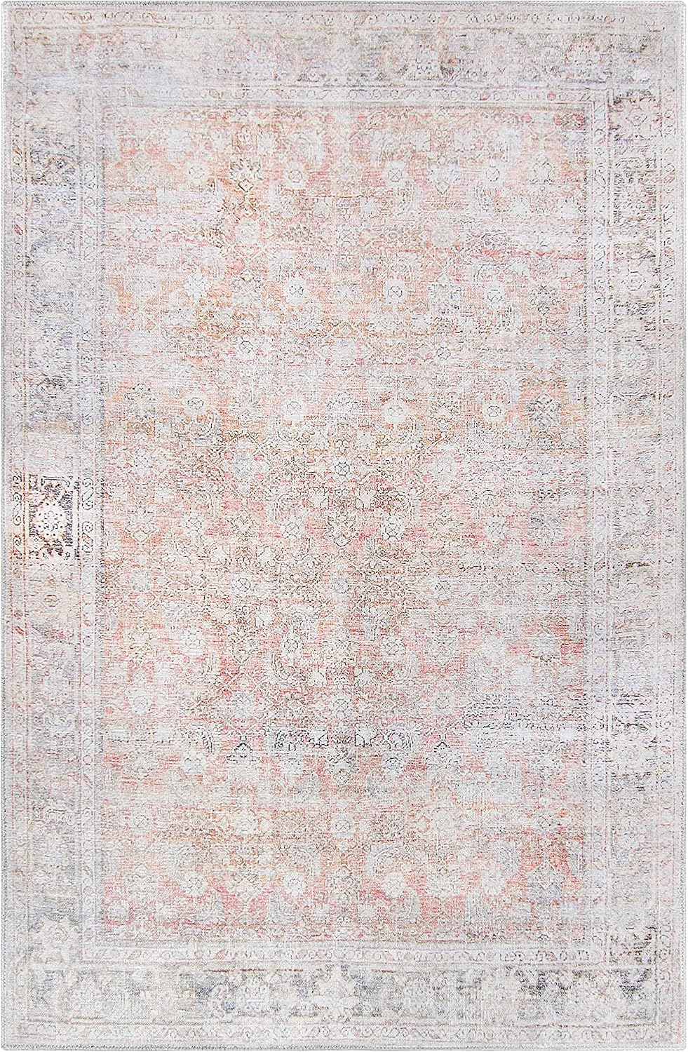 Superior Indoor Large Area Rug, Geometric Home Floor Decor, Farmhouse Aesthetic Rugs for Living Room/Dining, Kitchen, Entryway, Office, Bedroom Accent, Lottie Collection, Butterscotch, 9' x 12'