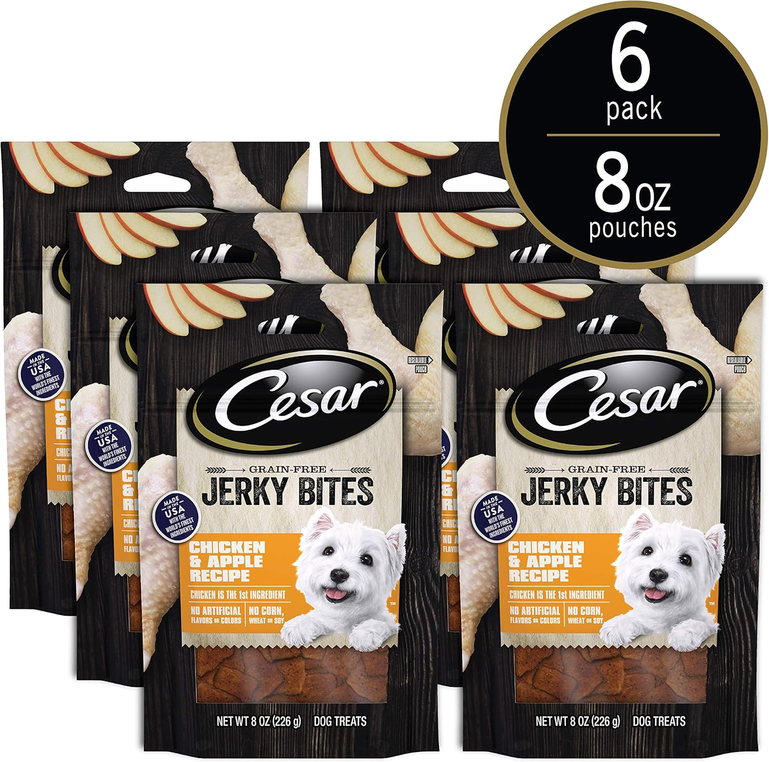cesar jerky bites