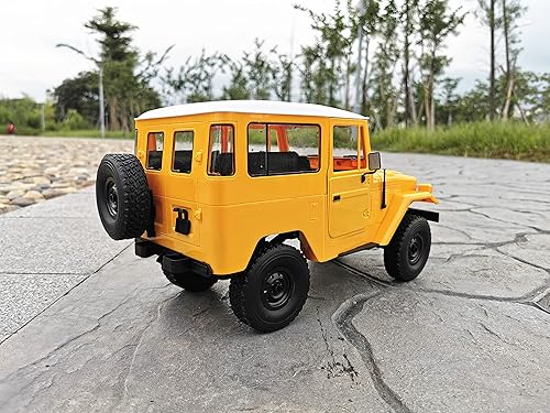 Miniatura 3 de YIKESHU RC Rock Crawler RC Truck 4x4 WPL C34 RTR Mudding Camión de control remoto 2.4Ghz 1/16 RC Crawler todo terreno, camión todoterreno a escala