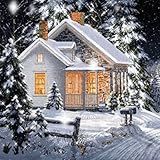 Snow Covered House Live Wallpaper