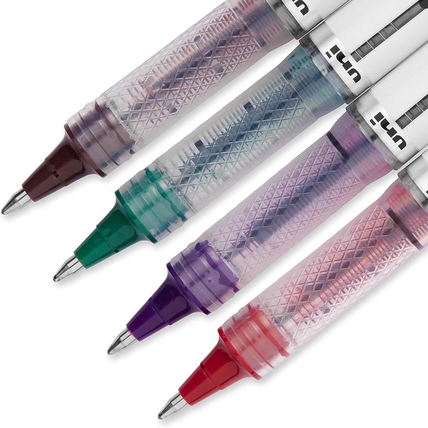 uni-ball Vision Elite BLX Infusion Rollerball Pens, Bold Point (0.8mm), Blue/Black, 12 Count - 61232 : Rollerball Pens : Office Products